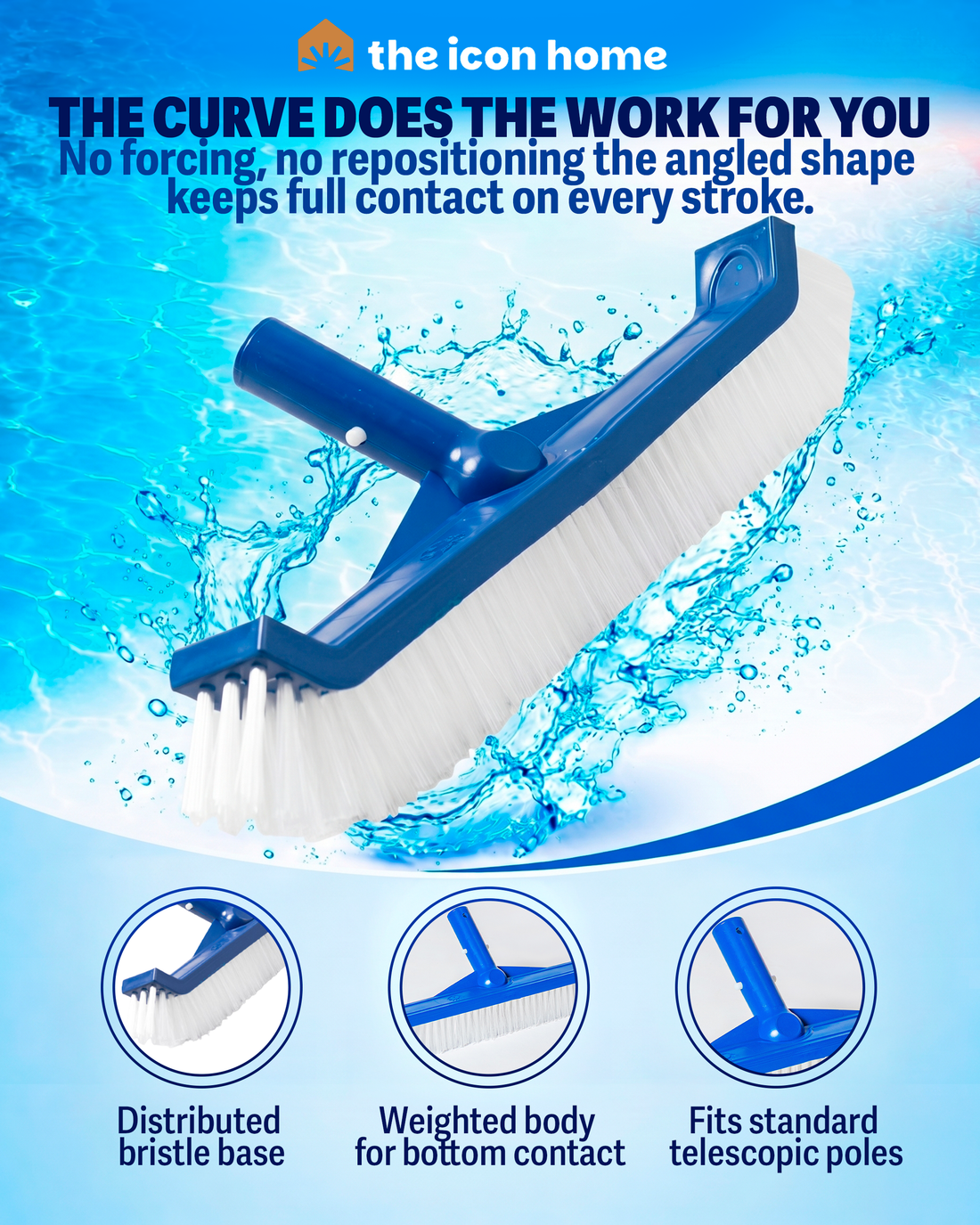 Curved Pool Brush