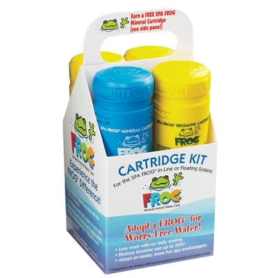 Spa FROG Serene Cartridge Refill Kit - 1 mineral + 3 bromine