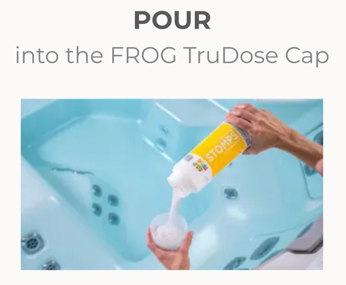 FROG StoMPS Non-Chlorine Oxidizing Shock for Hot Tubs, 2 lb