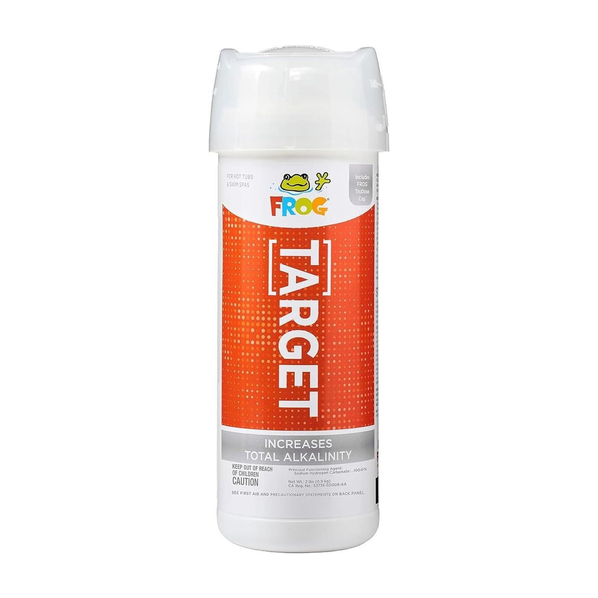 FROG TArget total alkalinity increaser for hot tubs, 2 lb bottle