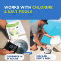 FROG 90-Day GoodBye Phos pool chemical pod by King Technology